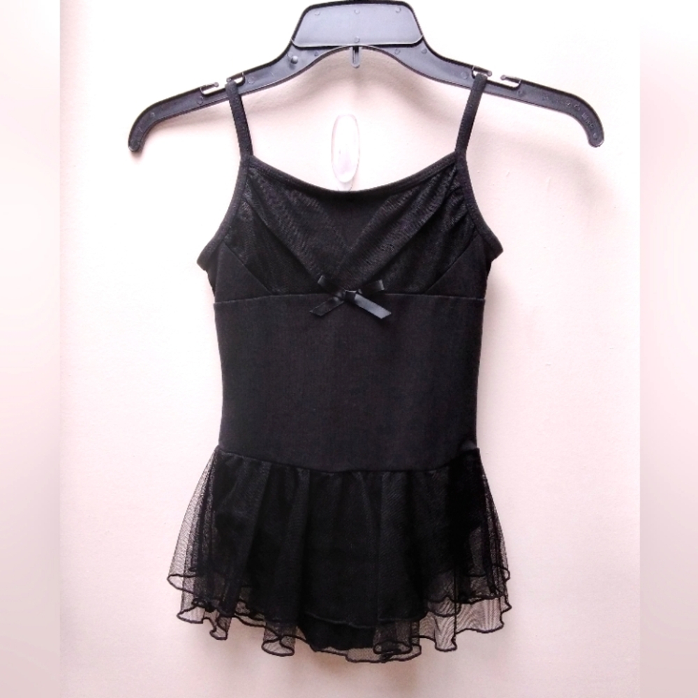 Like new cami strap Danskin Freestyle skirted leotard- 7/8 child